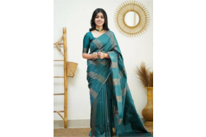 Elegance in Threads: The Rama Lichi Silk Saree