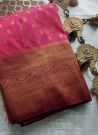 Charming Pink Soft Silk Traditional Kubera Pattu Saree