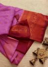 Festive Wear Lavender Soft Silk Traditional Kubera Pattu Saree