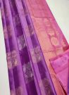 Splendid Kanjivaram Purple Silk Saree