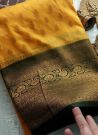 Stunning Yellow Soft Silk Traditional Kubera Pattu Saree