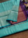 Stylish Rama Soft Silk Kubera Pattu Saree